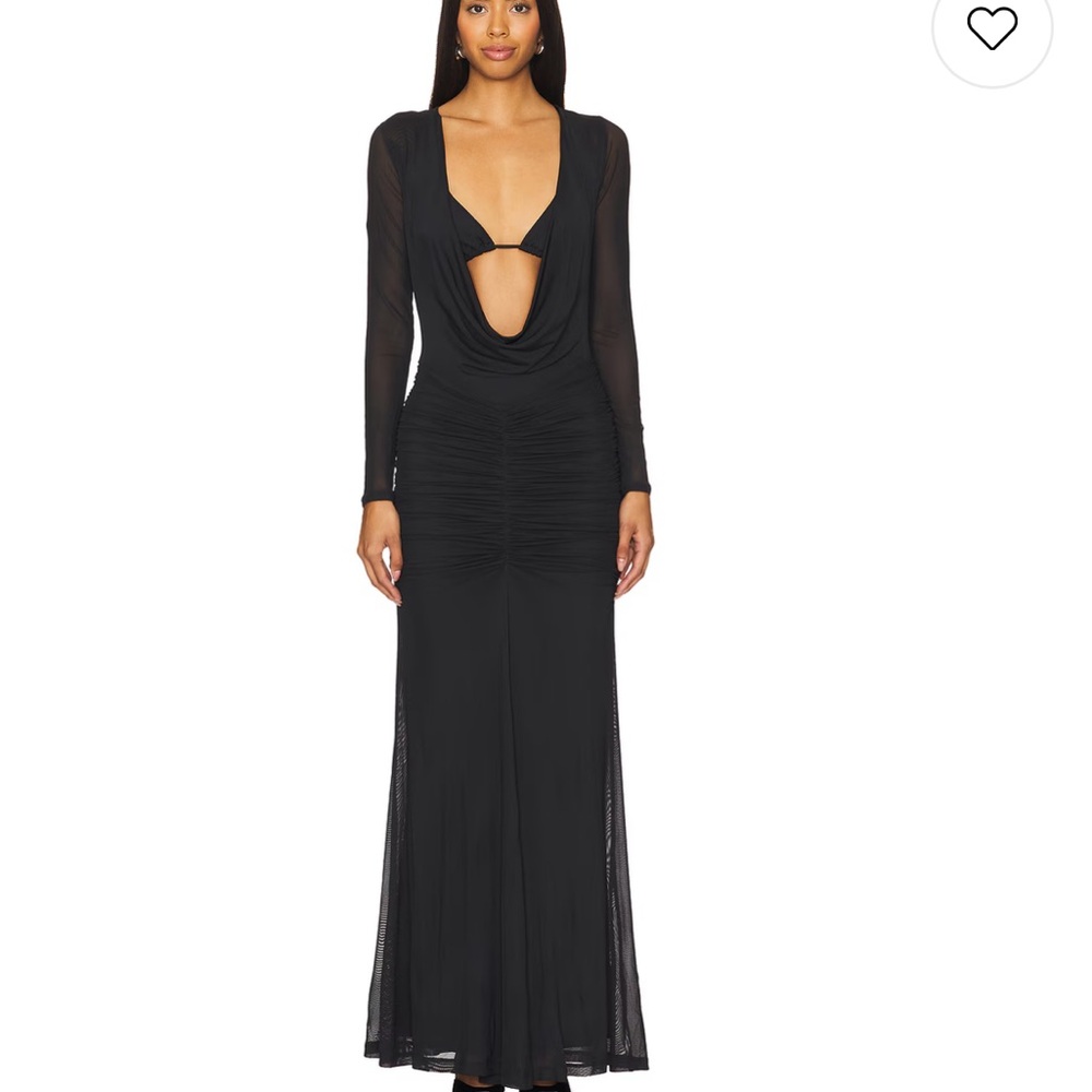 AFRM Orla Dress - Evening Gown With Triangle top